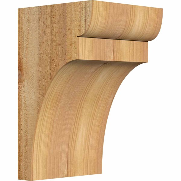 Ekena Millwork Yorktown Rough Sawn Corbel, Western Red Cedar, 6"W x 6"D x 10"H COR06X06X10YOR00RWR - main